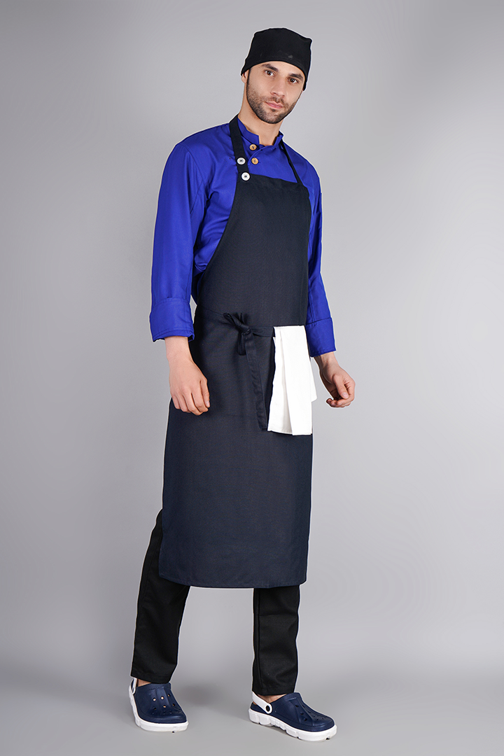 Blue Pinafore Denim Dress